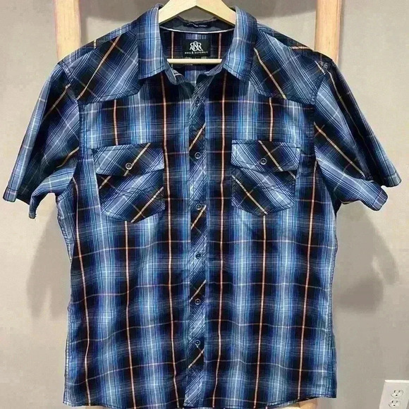 Rock & Republic size large button down - Picture 1 of 6